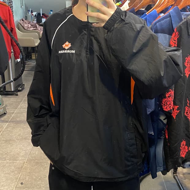 [NO.9] Nike 반집업 웜업 블랙