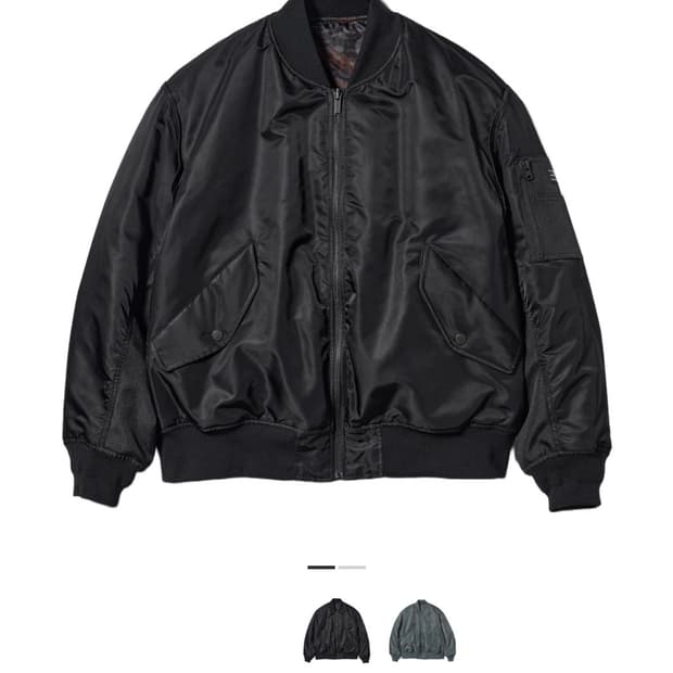 (삽니다) GU x 언더커버 리버시블 자켓 블랙 S