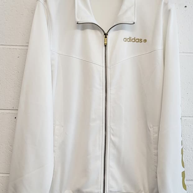 아디다스(일본판) 네오 화이트골드 트랙탑 져지 판매