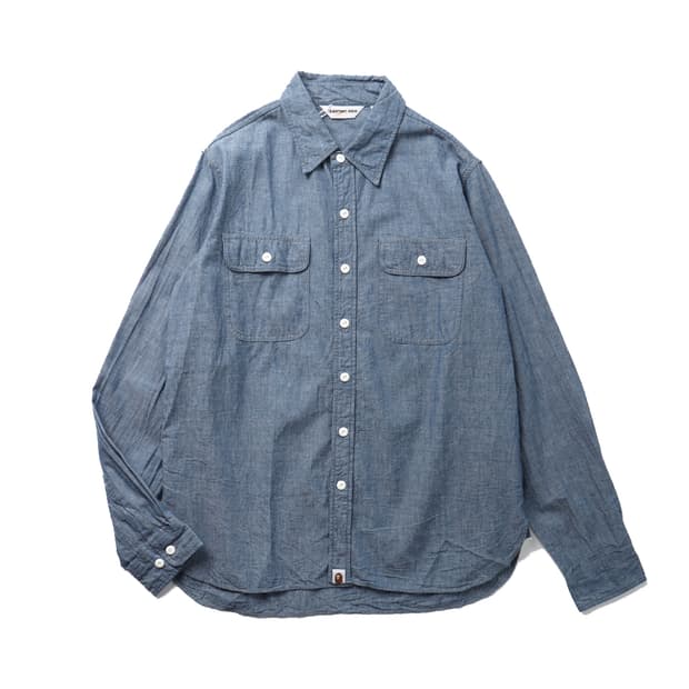 A BATHING APE Chambray Shirt