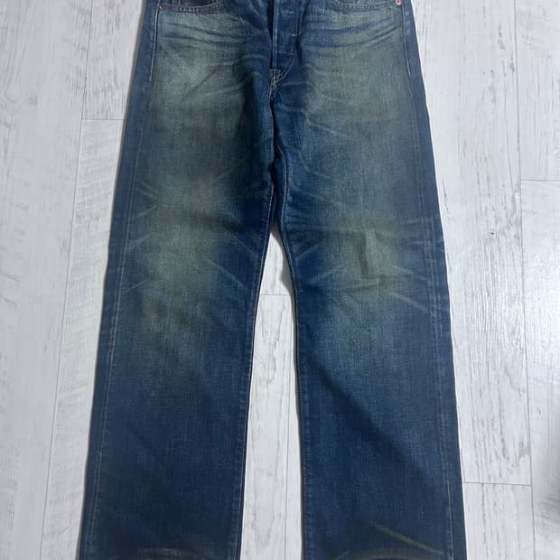 RRL 빈티지 파이브 포켓 기빈스 기빈스 워싱 31x32
