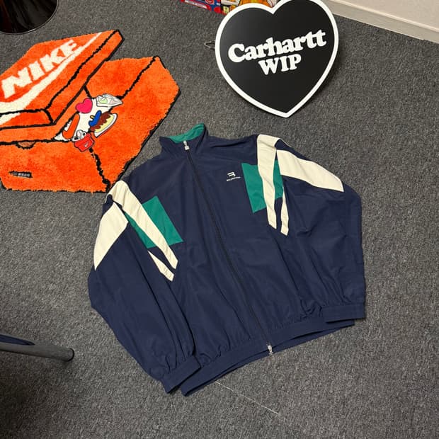 [S] 발렌시아가 스포티B 오버사이즈 트랙 자켓