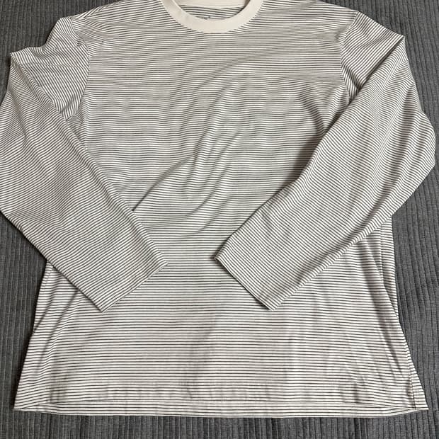 (XL) 무인양품 스트라이프 롱슬리브
