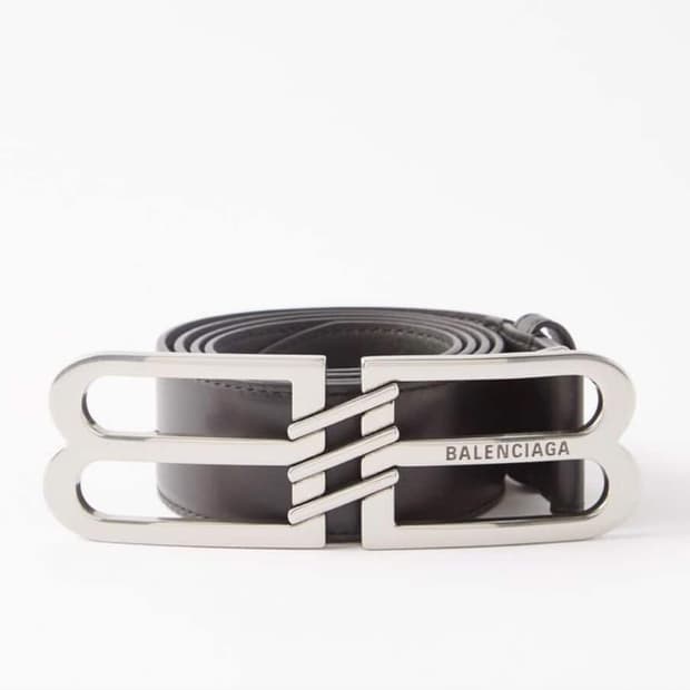 발렌시아가 BB 시그니처 벨트 