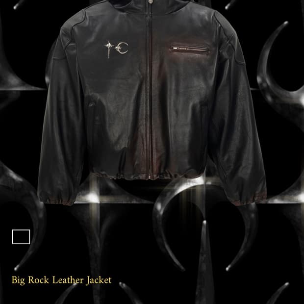 떠그클럽 빅락 레더 자켓 판매합니다.