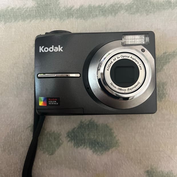 코닥 c613 펄블랙 빈티지 디카 카메라