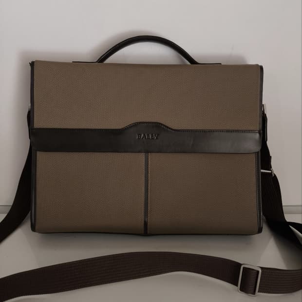 발리 캔버스 브리프케이스