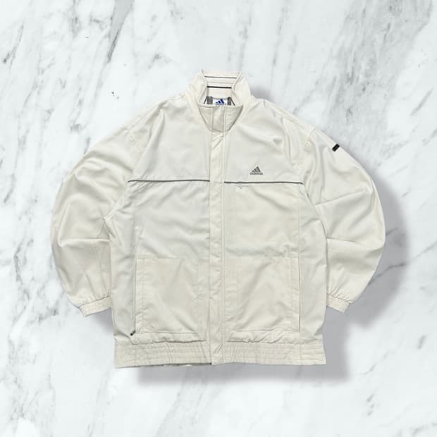아디다스 90‘s 베이지 바람막이 자켓