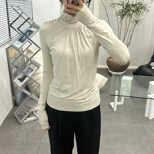 막스마라 니트 탑 드레이프