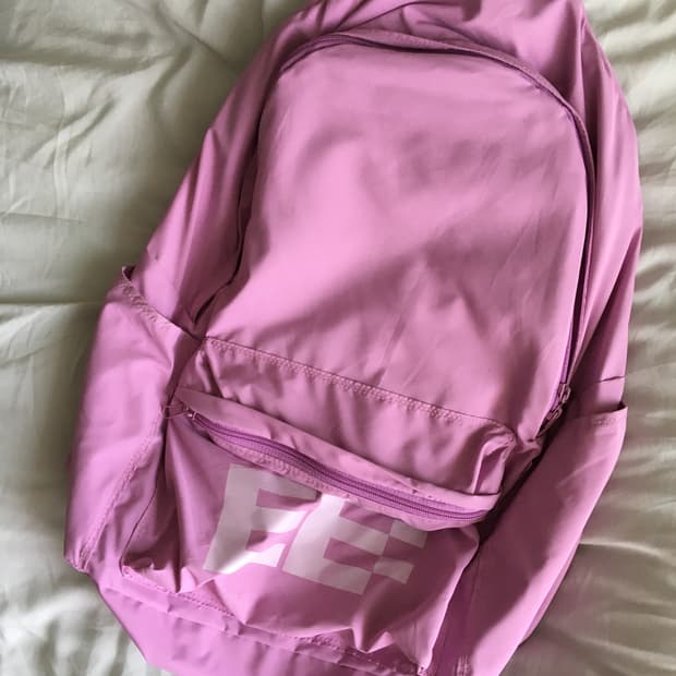 엔조블루스 백팩 가방 핑크