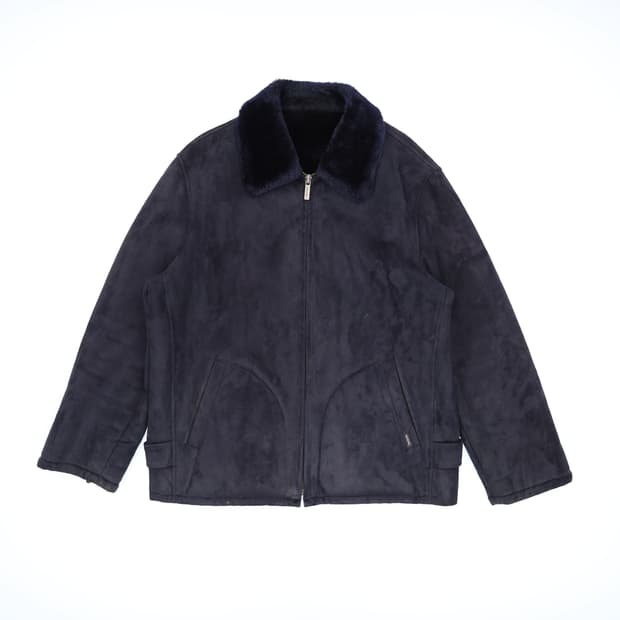 [100] 게스 90s 스웨이드 무스탕 자켓 1210H1