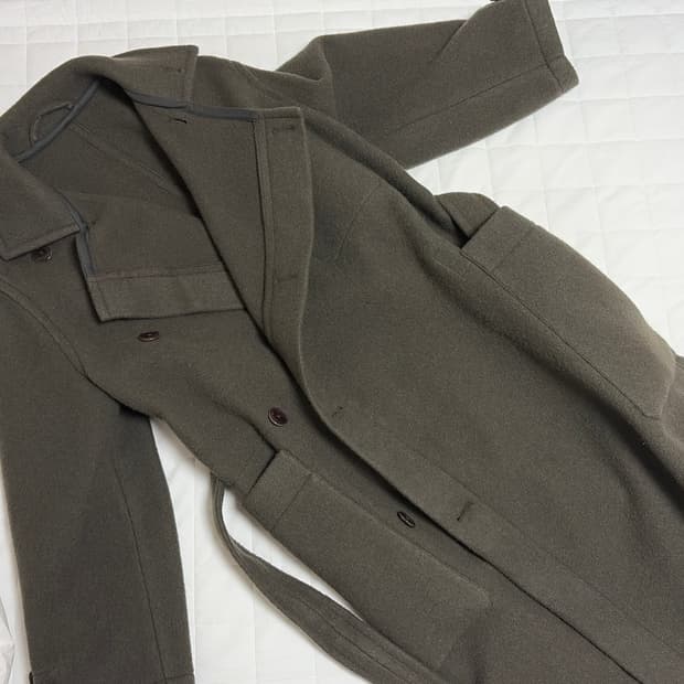 르메르 랩코트 22fw 퓨터그린 xs