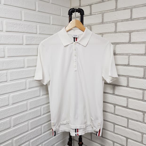 [2/정품] 톰브라운 백삼선 pk반팔티