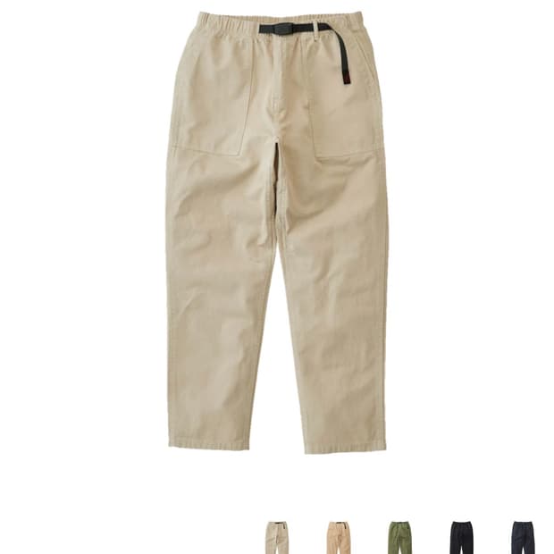 그라미치 루즈 테이퍼드 릿지 팬츠 US 치노