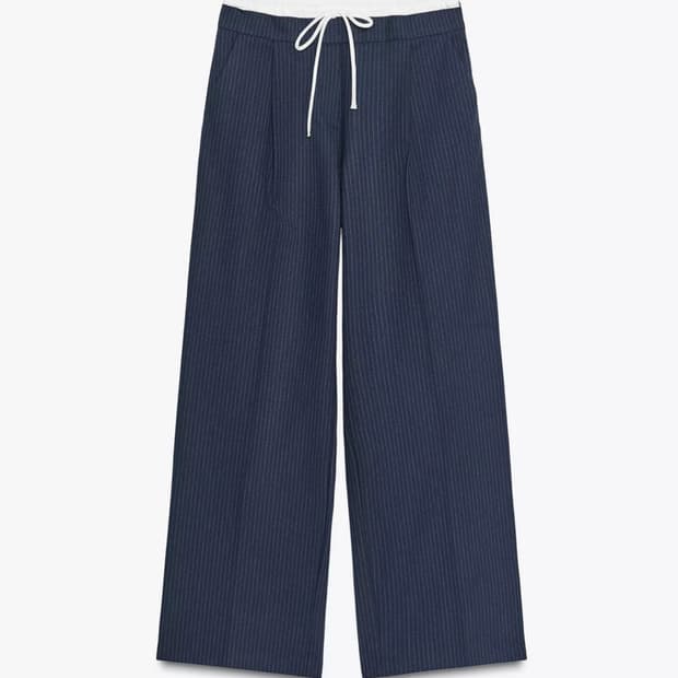 자라 더블 웨이스트 와이드 팬츠 M