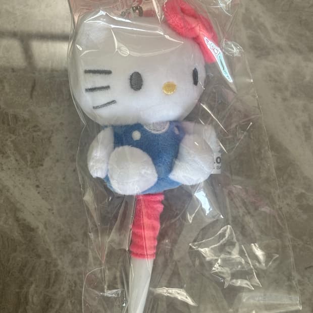산리오 헬로키티 인형 볼펜 키링