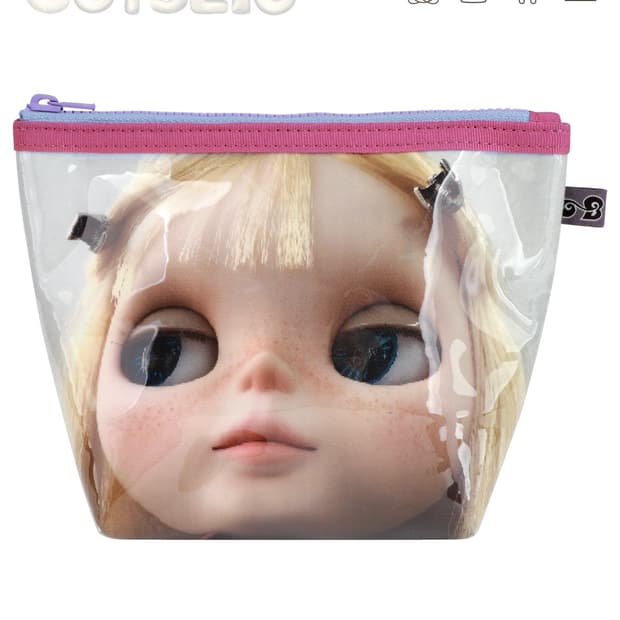 COYSEIO X BLYTHE LAYERED MINI POUCH PINK