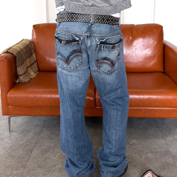 리바이스 실버탭 배기