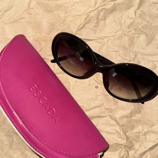 Escada 에스까다 빈티지 선글라스 블랙