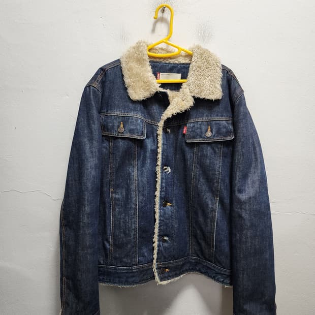 리바이스 쉐르파 데님 트러커 자켓