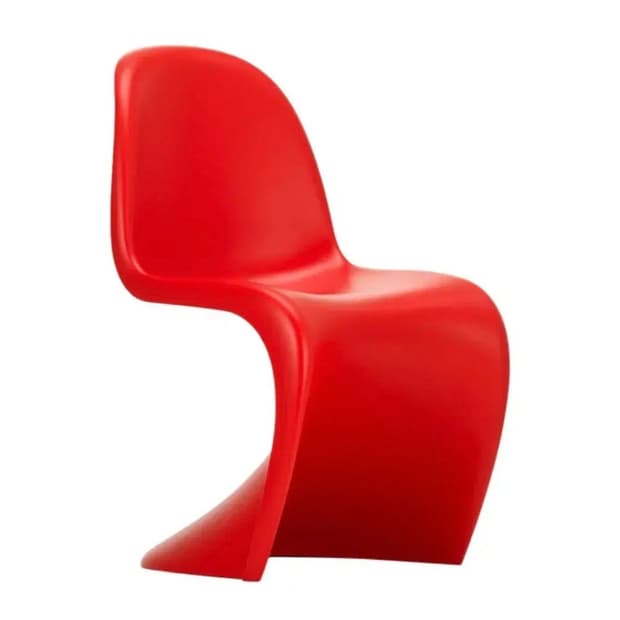 비트라 팬톤 체어 red