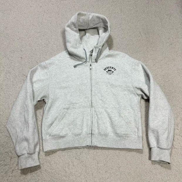 데상트 후드집업 여성 90