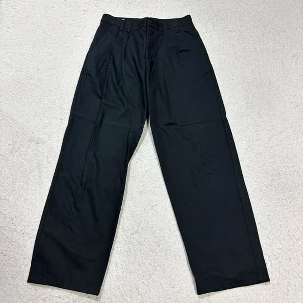 자라 면바지 블랙