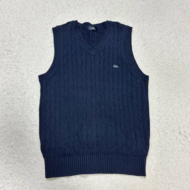 lee 니트 조끼 베스트 90