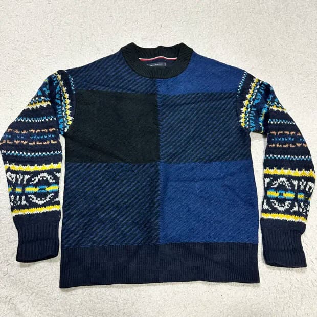 타미힐피거 니트 라운드 m