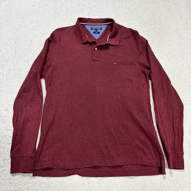 타미힐피거 긴팔 카라티 xl