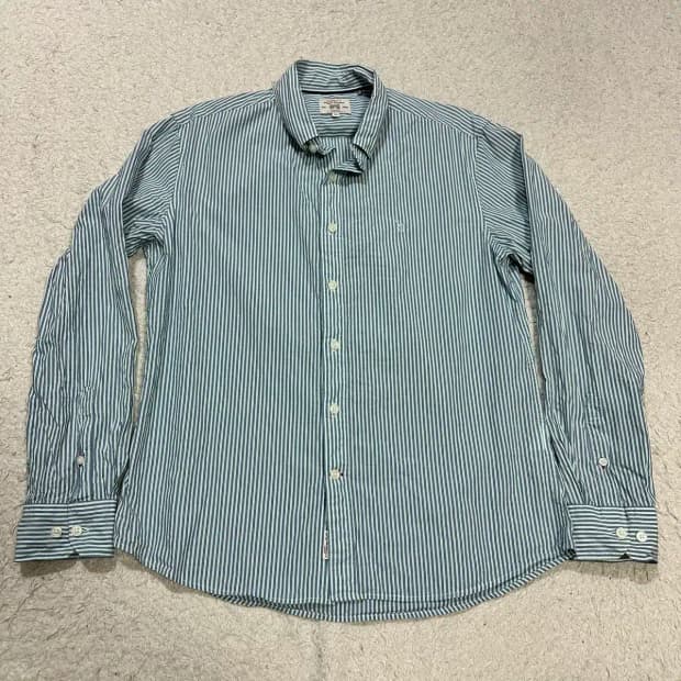 헤지스 셔츠 스트라이프 100