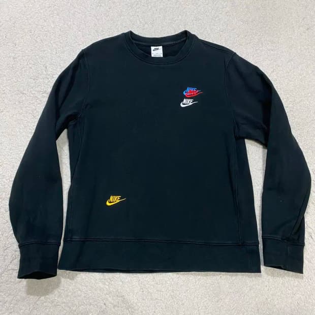 나이키 맨투맨 블랙 m