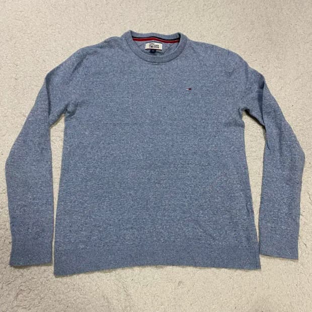 타미힐피거 니트 라운드 s
