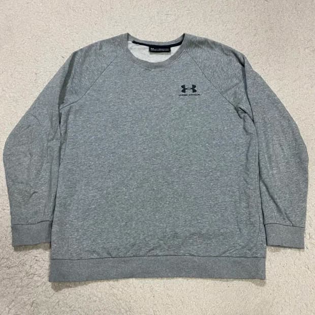 언더아머 맨투맨 기모 3xl