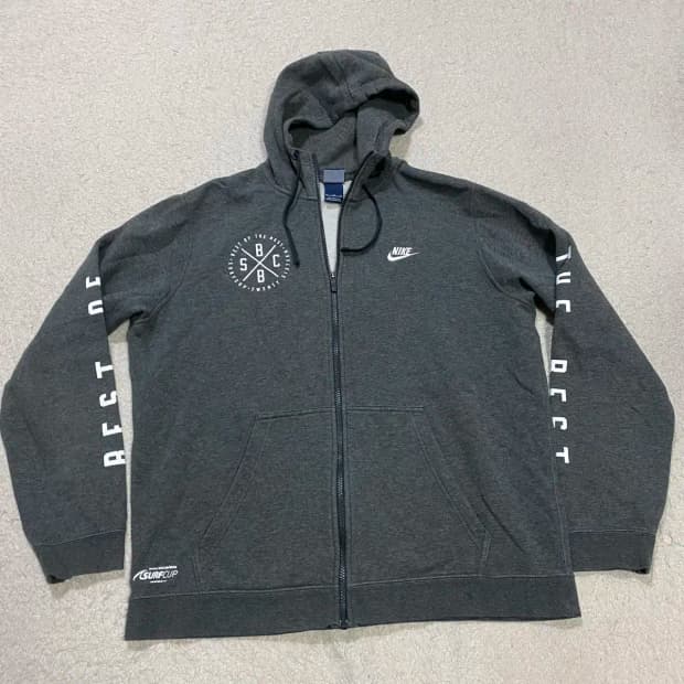 나이키 후드집업 기모 XL