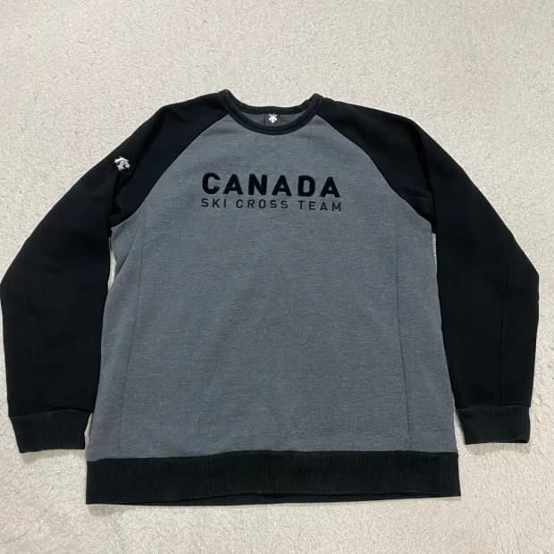 데상트 캐나다 맨투맨 기모 105