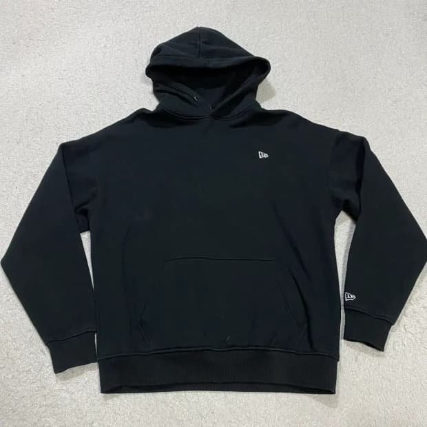뉴에라 후드티 기모 블랙 100