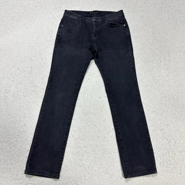 게스 청바지 흑청 데님 팬츠 29인치