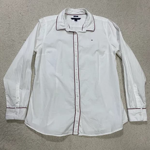 타미힐피거 셔츠 화이트 여성 L