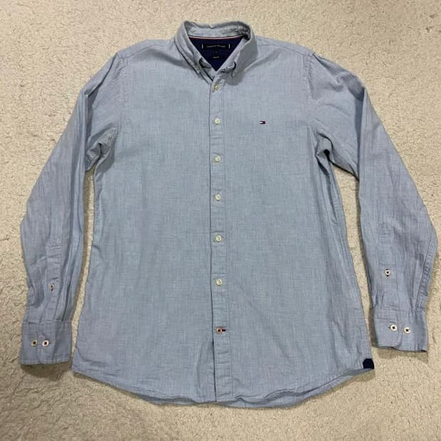 타미힐피거 셔츠 슬림핏 s