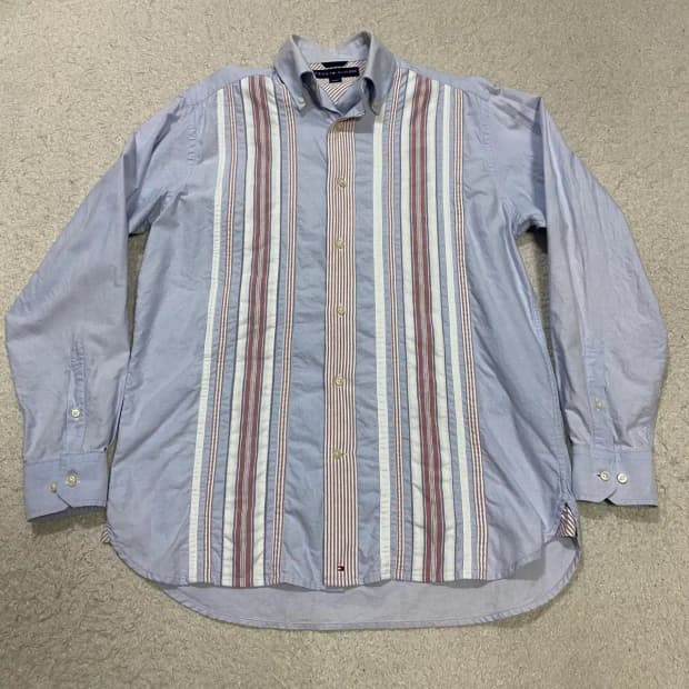 타미힐피거 셔츠 스트라이프
