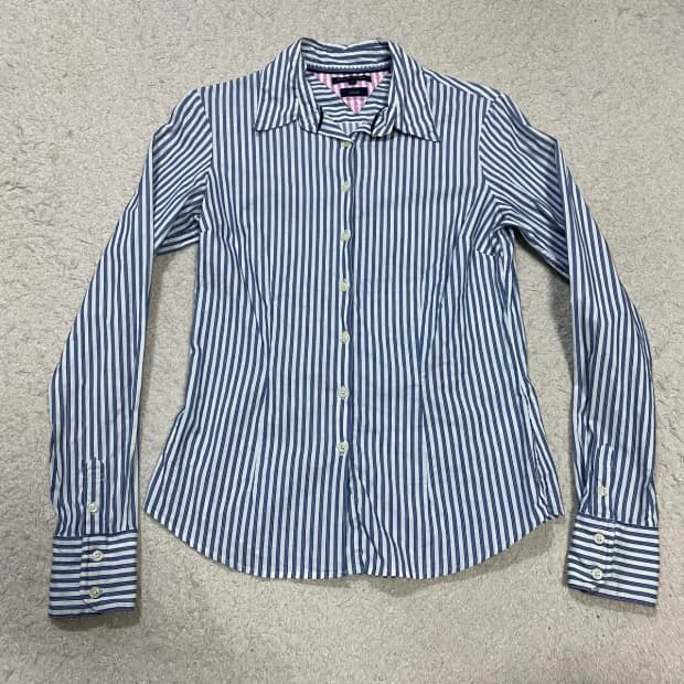 타미힐피거 셔츠 스트라이프 여성 4
