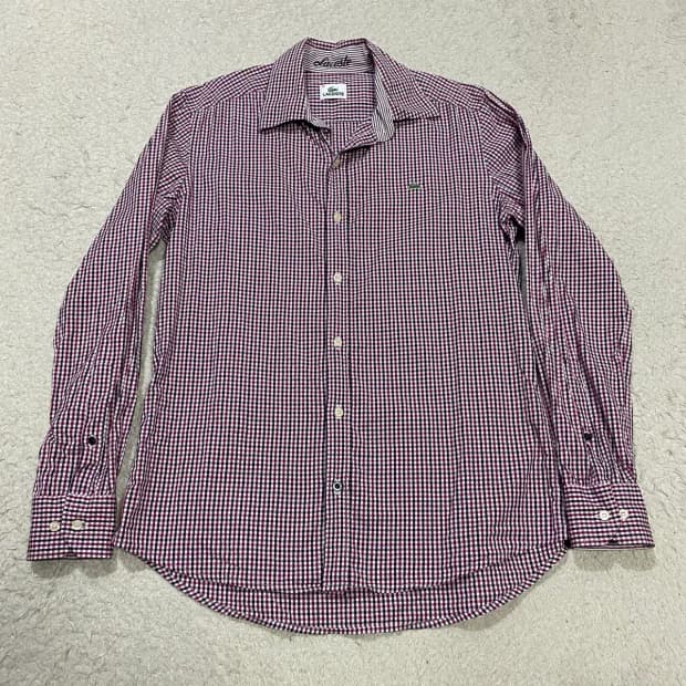 라코스테 셔츠 남방 체크 95