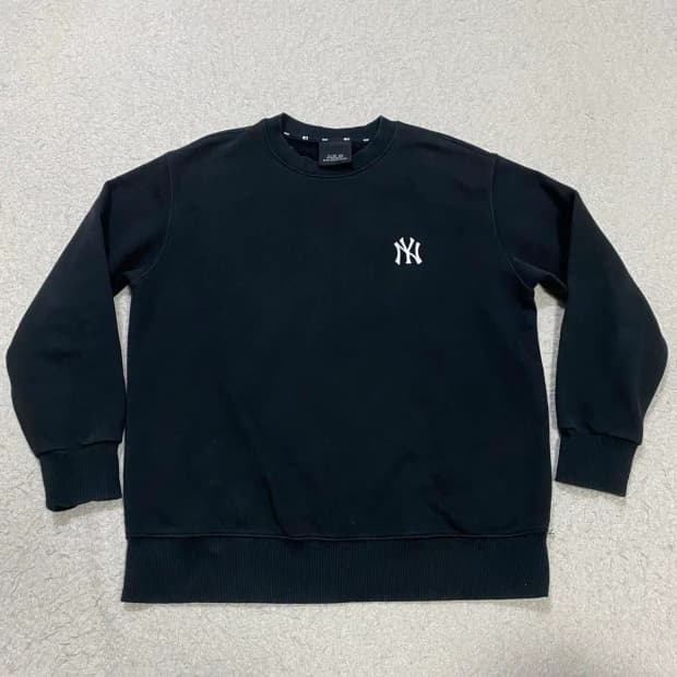 MLB 맨투맨 블랙 s 90