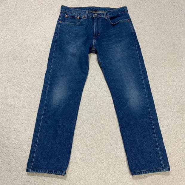 리바이스 502 청바지 데님 팬츠 33인치