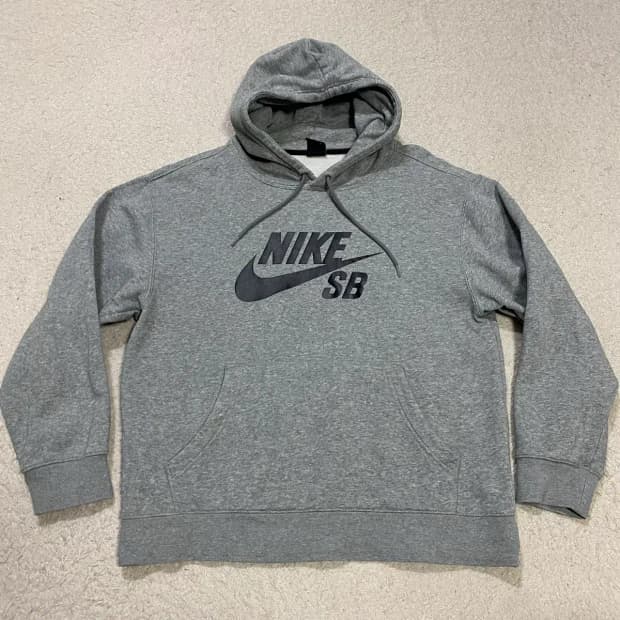 나이키 후드티 그레이 기모 xl 105