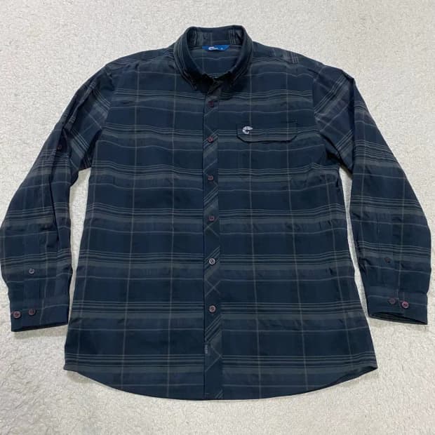 네파 셔츠 남방 체크 95