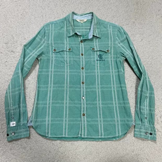 빈폴 셔츠 체크 남방 여성 95