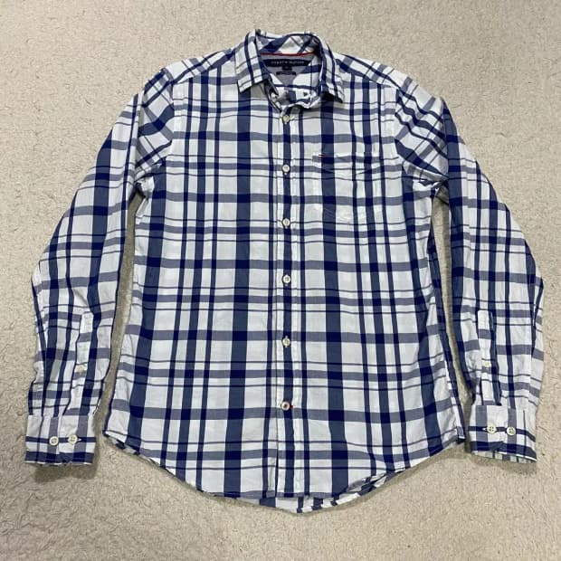 빈폴 셔츠 체크 남방 xs