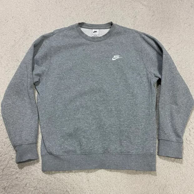 나이키 맨투맨 회색 기모 m 95